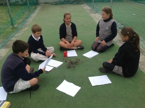 Tyra's group working together brilliantly!